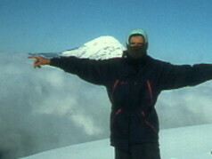 En el volcán Tungurahua (Ecuador)