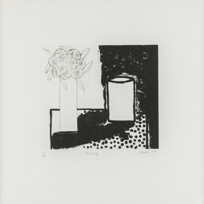 William Crozier Painter-printmaker. Courtesy of Flowers Gallery
