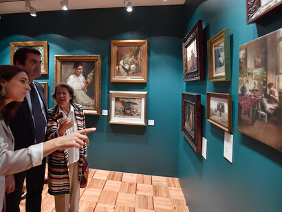 Filipa Lowndes Vicente, curadora da exposição. Núcleo Casa Museu Marta Ortigão Sampaio, CMP. Fotografia de Miguel Nogueira