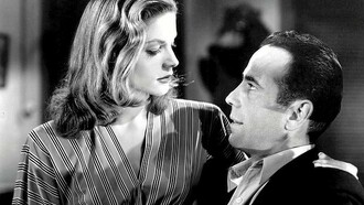 Una atracción que traspasó la gran pantalla: Lauren Bacall y Humphrey Bogart en 'Tener y no tener' (1944), de Howard Hawks