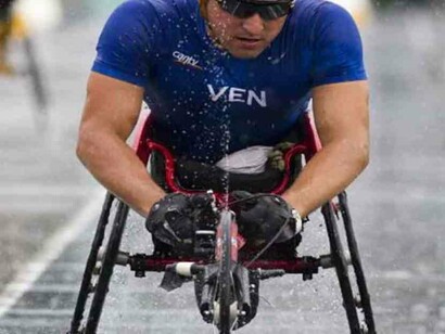Corredor en las Paralimpiadas de Río 2016