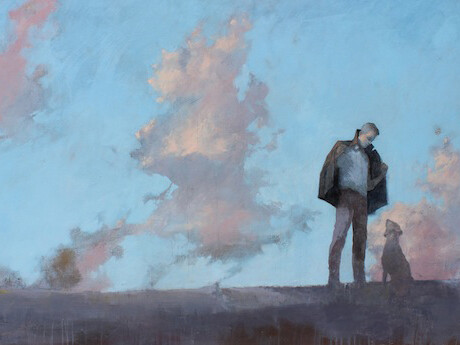 Federico Infante, The Space Between (detail), 2014, Acrylic on Canvas, 47¾" x 99"