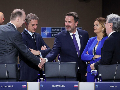 The North Atlantic Council meeting with Indo-Pacific partners and the EU took place in Ljubljana, Slovenia