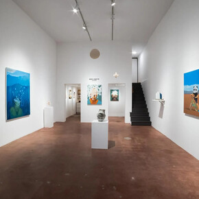 Beryl Odette, Seaing, exhibition view. Courtesy of Track 16 Gallery