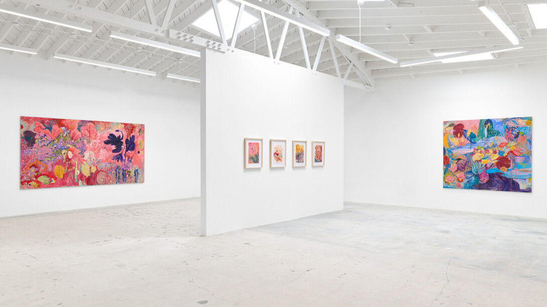 Ileana García Magoda, Agua de vida (Water of life), exhibition view. Courtesy of Anat Ebgi Gallery