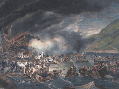 James Jefferys, Gibraltar en la mañana del 14 de septiembre 1782
