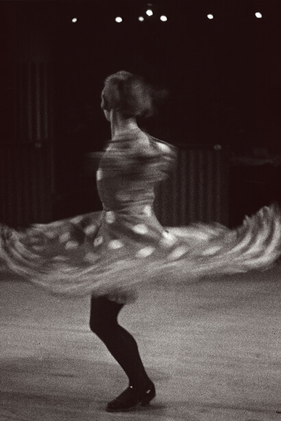Ilse Bing (American, b. Germany, 1899-1998): Gelatin silver enlargement print on warm-toned, matte surface paper, 8 3/4 x 6 1/2 inches (22.2 x 16.5 cm). Printed by the photographer in Paris, c. 1931, and mounted at the time. Signed and dated on recto.