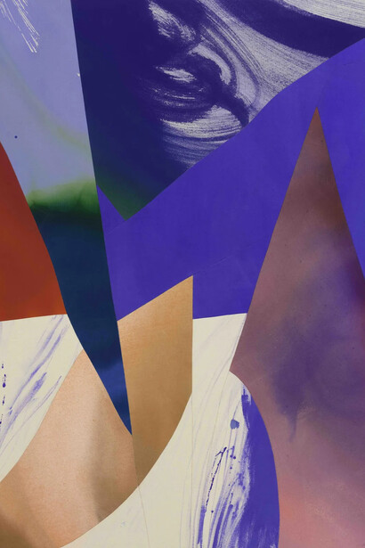 Heather Day, Deep, green (detail), 2026. Courtesy of Berggruen Gallery