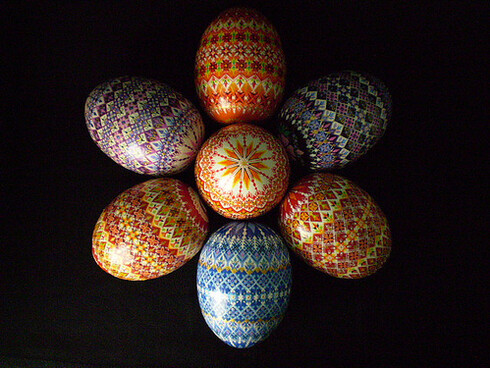 Pêssankas, ovos decorados ucraninanos