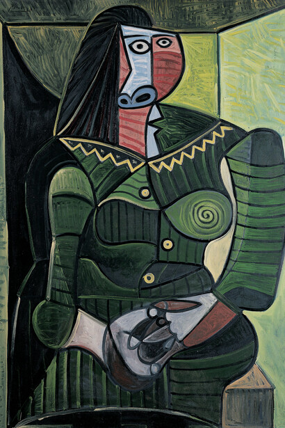 Pablo Picasso, Femme en vert