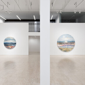 Margo Wolowiec, Midnight sun, exhibition view. Courtesy of Jessica Silverman Gallery