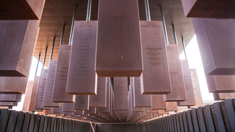 The National Memorial for Peace and Justice is a sacred space for truth-telling and reflection about racial terror in America and its legacy