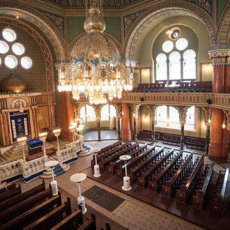 The Sofia synagogue was completely restored for its centenary in 2009. Courtesy of the National Gallery