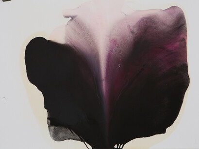 Gabriel Klasmer, Untitled, 2015, Oil on paper, 70 x 52,5 cm