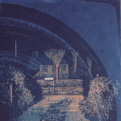 Niall Naessens, L12121, Etching, 16 x 16 cm