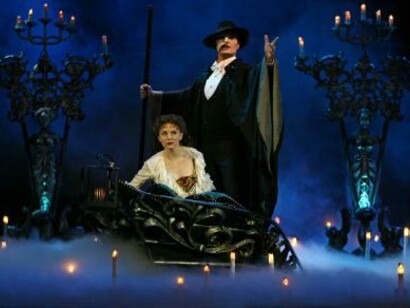 Il fantasma dell'Opera, composizioni di Andrew Lloyd Webber, scena dal musical