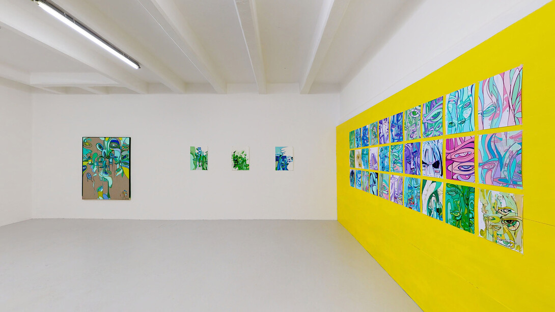 Michael Bevilacqua, Rumori dall’armadio, installation view. Courtesy of The Flat 

