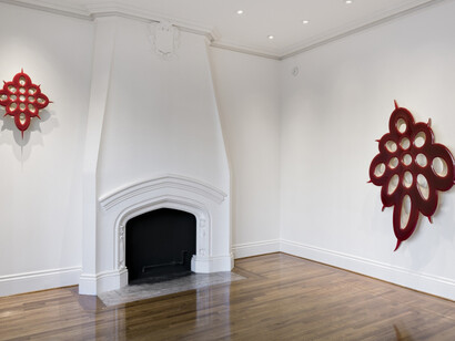 Donald Moffett: Nature Cult. Courtesy of Anthony Meier Fine Arts