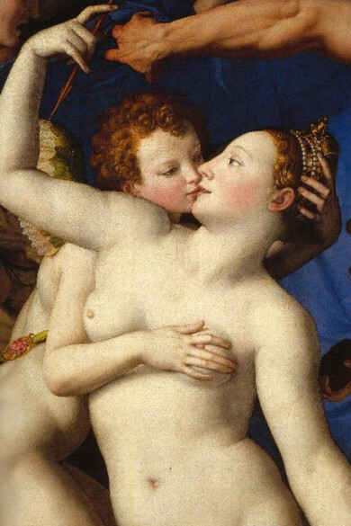 Allegoria del trionfo di Venere,  Agnolo Bronzino, 1540-1545 (dettaglio)