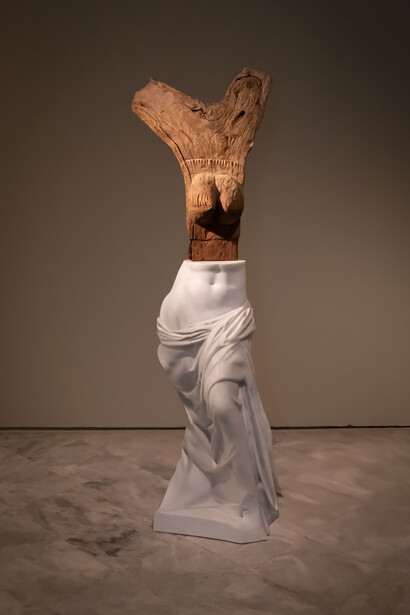 Kader Attia, La Venus dogón, 2024. Cortesía del Centro Andaluz de Arte Contemporáneo. Foto por Pablo Ballesteros