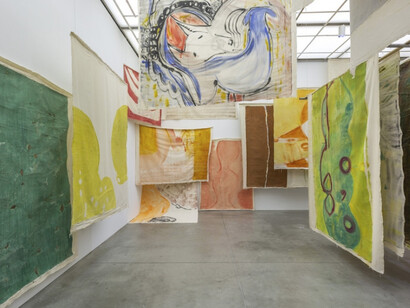 Vivian Suter. Courtesy of ICA Boston