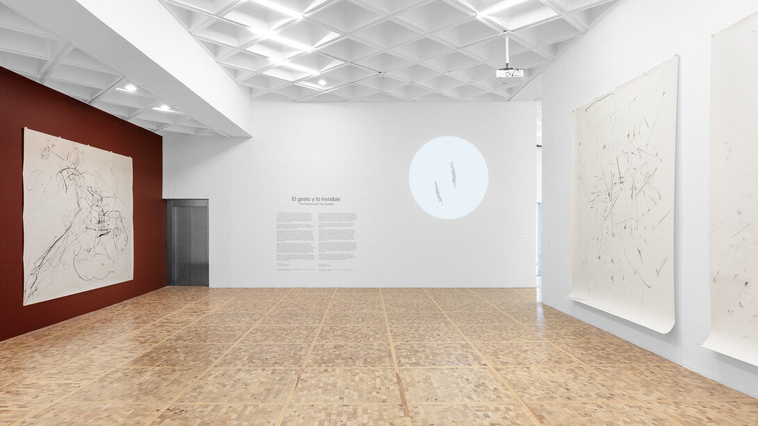 Various artist, The gesture and the invisible, exhibition view. Courtesy of Museo Tamayo