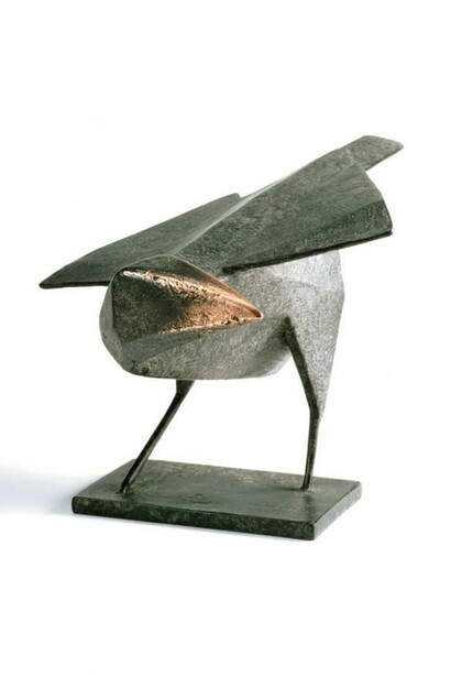Terence Coventry, Jackdaw, bronze, edition of 10