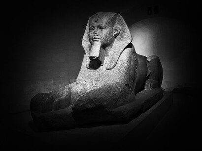 Gran Esfinge de Tanis, Museo del Louvre en Paris, Francia