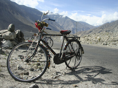 Ruta de montaña en bicicleta