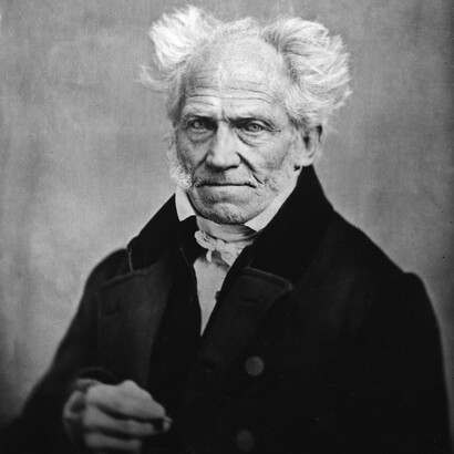 Johann Schäfe; Fotografía de Arthur Schopenhauer, 1859
