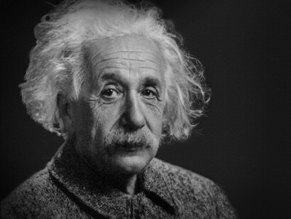 Albert Einstein fue un físico alemán de origen judío. Se le considera el científico más importante, conocido y popular del siglo XX