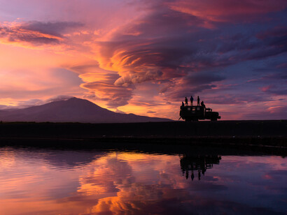  Pink landscape. Photograph Chris Burkard