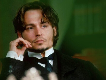 Johnny Deep nel film Jack lo Squartatore