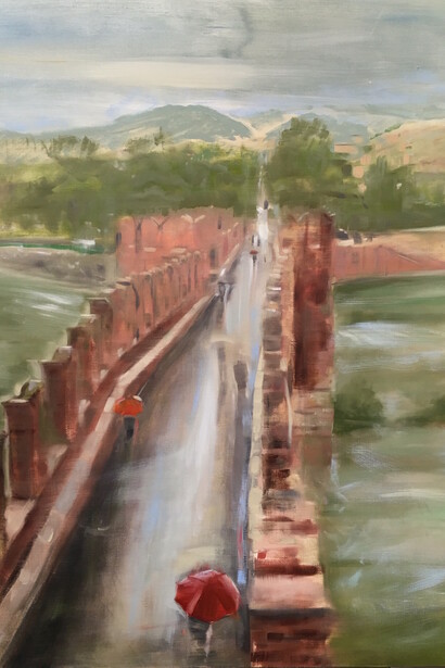 Gregg Chadwick
Ponte di Castelvecchio (Verona)
48"x36" oil on linen 2016
