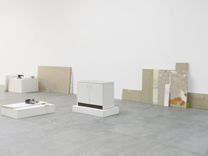 Peter Fischli and David Weiss, Polyurethane objects, exhibition view. Courtesy of Matthew Marks Gallery
