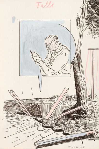 Neo Rauch. Courtesy of The Drawing Center