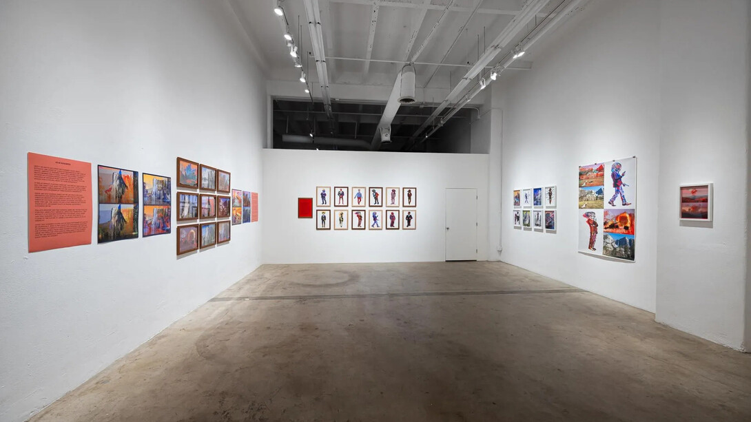 Lane Barden, This was the landscape of our innocence, exhibition view. Courtesy of Track 16 Gallery