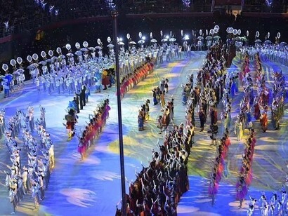Cerimonia di apertura dei Giochi Olimpici militari a Wuhan