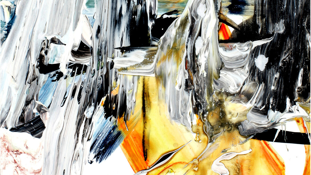 Su Dong Ping, No. 23 (detail), 2014, Acrylic on plastic board, 15 x 16.5 cm; 5 9/10 x 6 1/2 in.