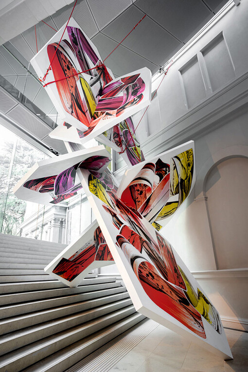 Judy Millar: Rock Drop. Courtesy of Auckland Art Gallery