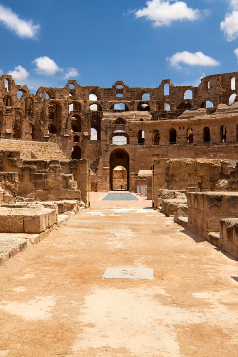 Anfiteatro de El Djem, Túnez
