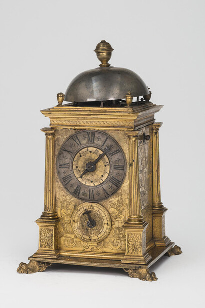 Hans Gruber, Clock in the form of an architectural structure, third quarter of the 16th century. Courtesy of The State Hermitage Museum