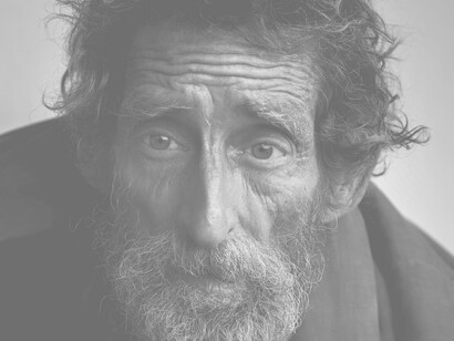 Anziano signore, volto