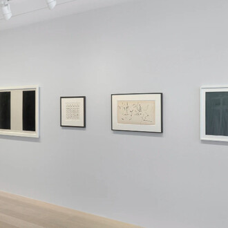 A line (a)round an idea , 2019, Installation View
Artwork © Artists and Estates
Photo: Annik Wetter
Courtesy Gagosian