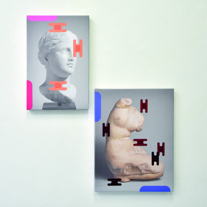 Filler, 2020, installation view at Dimora Artica Milano