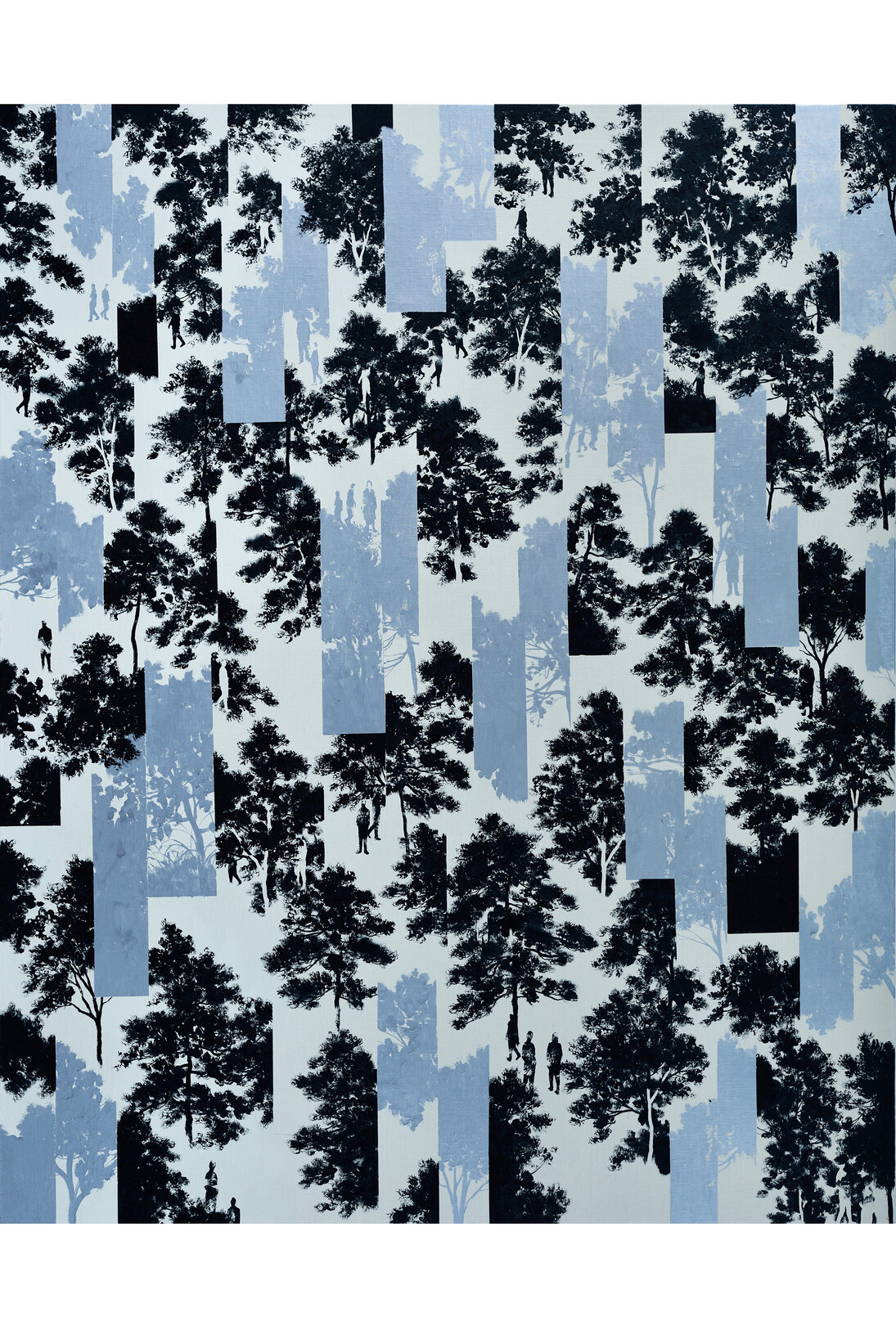 Rikuji Makabe, memories beyond recall - PB,  2015, oil and synthetic-resin paint on canvas, 162 x 130.3 cm
