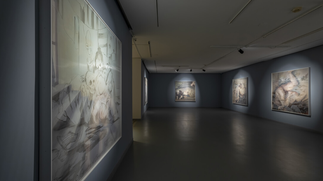 Sandra del Pilar, Gaps and ghosts, exhibition view. Courtesy of Zilberman Gallery 