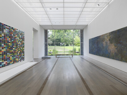 Sala espositiva, Fondazione Beyeler