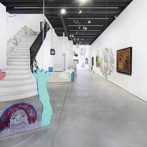 Lloyd Foster, Spiritual technology, exhibition view. Courtesy of Anton Kern Gallery