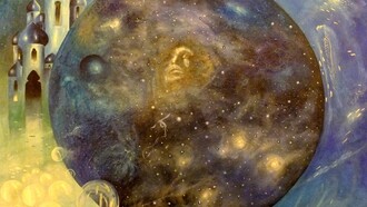 Genesis (80x100 Tecnica mista a base di cosmetici) Stefano Mayorca